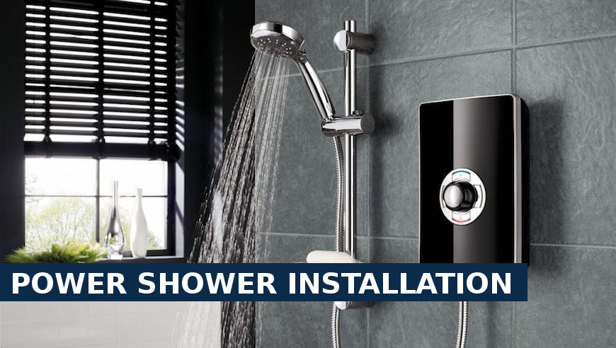 Power shower installation Belgravia